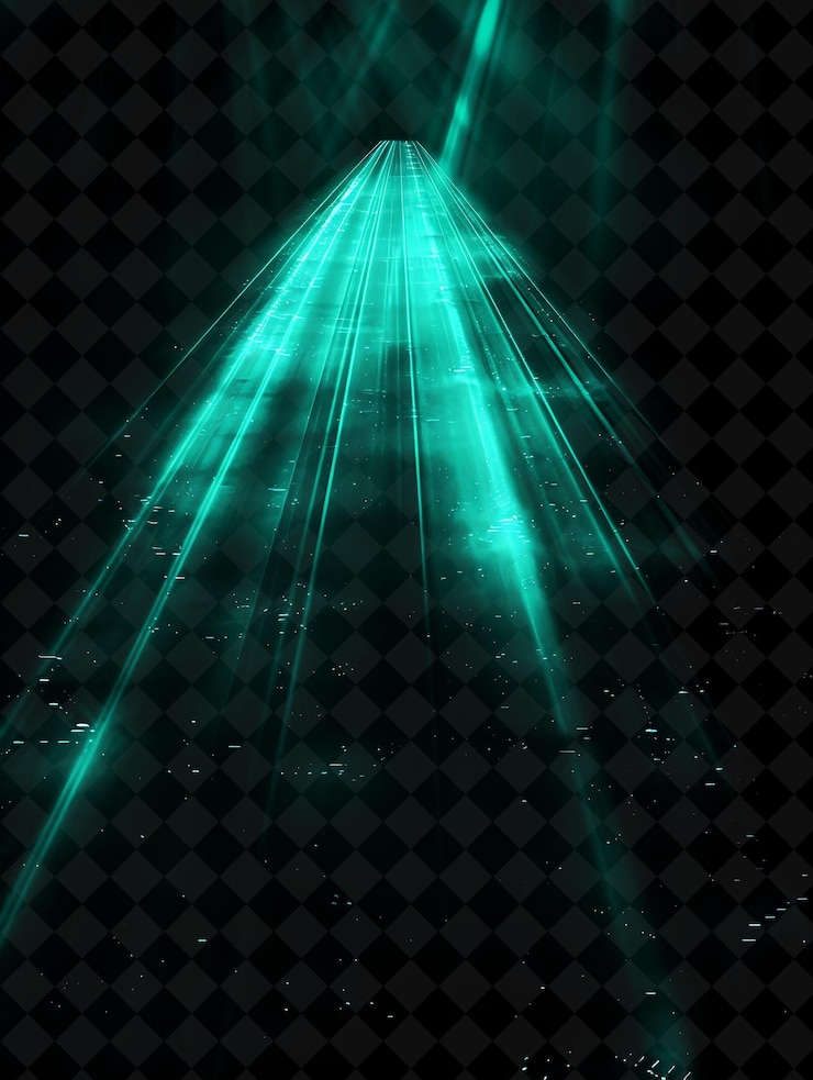 PSD un árbol de navidad con un fondo verde con una estrella en el medio