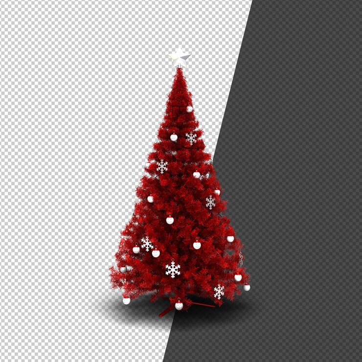 PSD árbol de navidad independiente