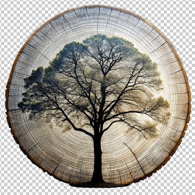 PSD un árbol png