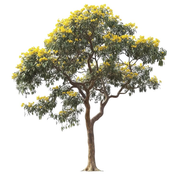 PSD árbol de recorte archivo psd fondo transparente