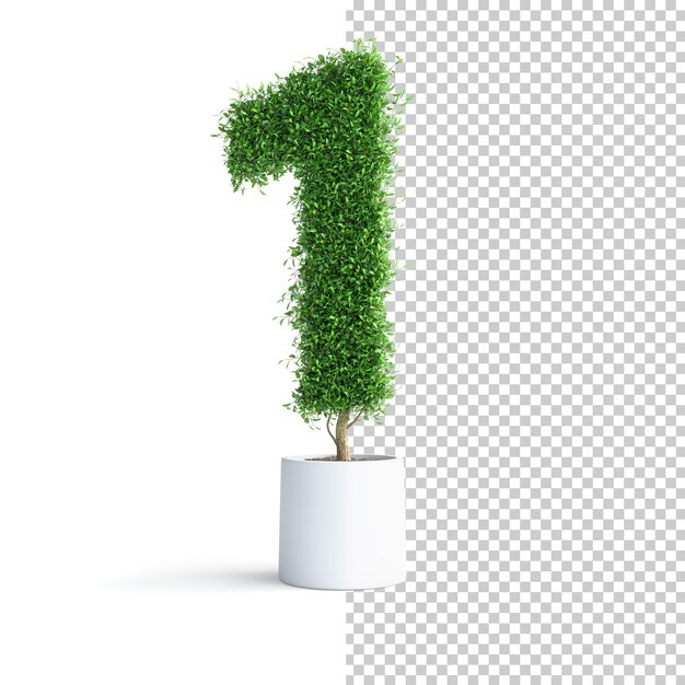 Árbol verde número 1