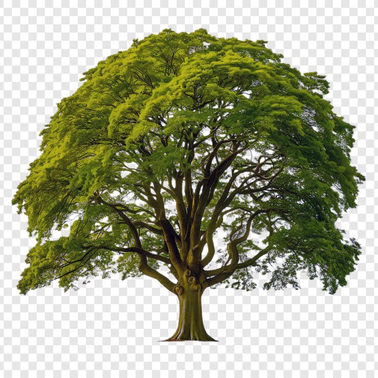 PSD árbol verde