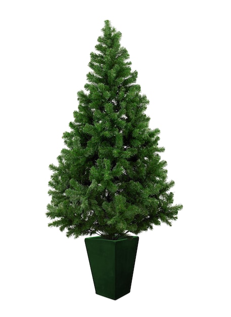 PSD arbre de noël à l'arrière-plan transparent.