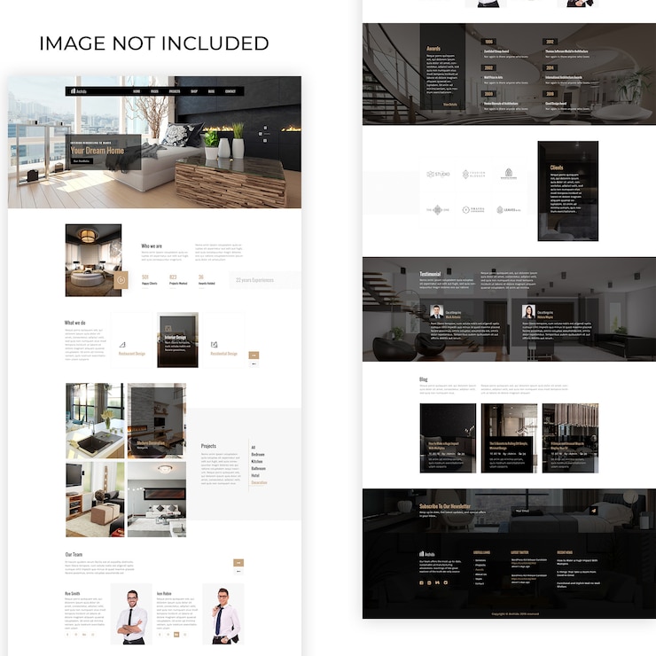 PSD architecture template design