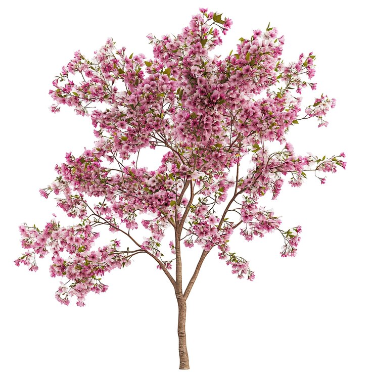 PSD archivado archivado flor de cerezo archivo psd fondo transparente