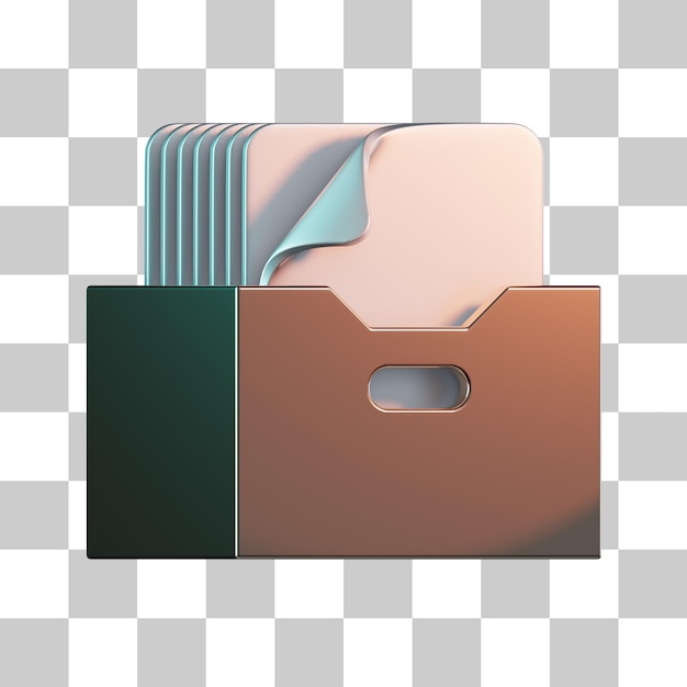 Archivbox 3d-symbol