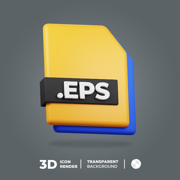 Archivo eps de icono 3d