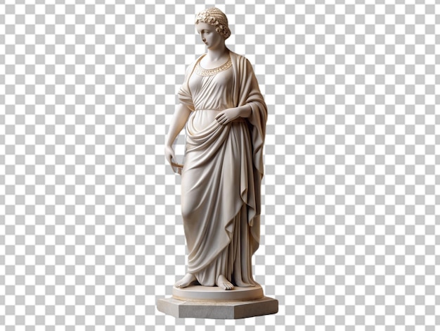 PSD archivo premium psd png de estatua griega romana de mármol