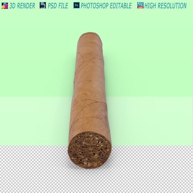 El archivo PSD de los cigarros 3D