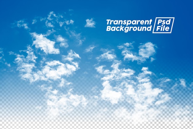 El archivo Psd de fondo transparente Png de la nube