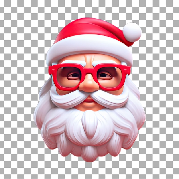 PSD archivo psd gratis navidad 3d santa claus ilustración