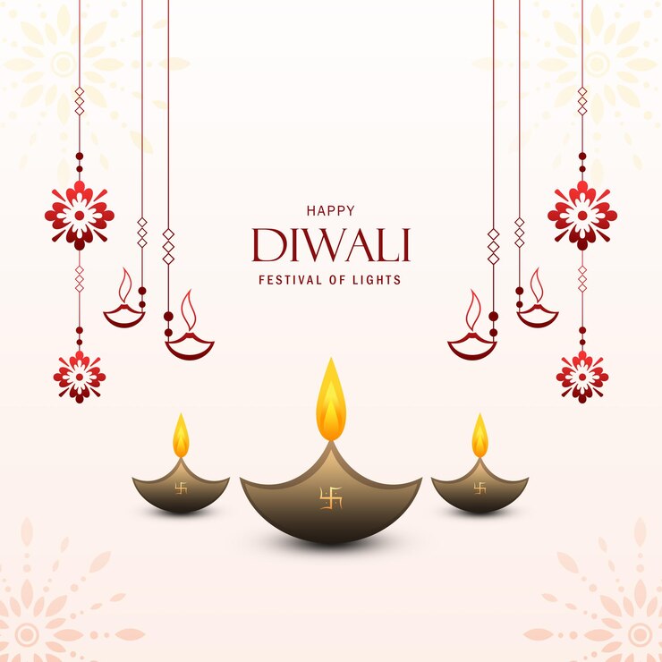 PSD el archivo psd de la plantilla de las redes sociales de feliz diwali