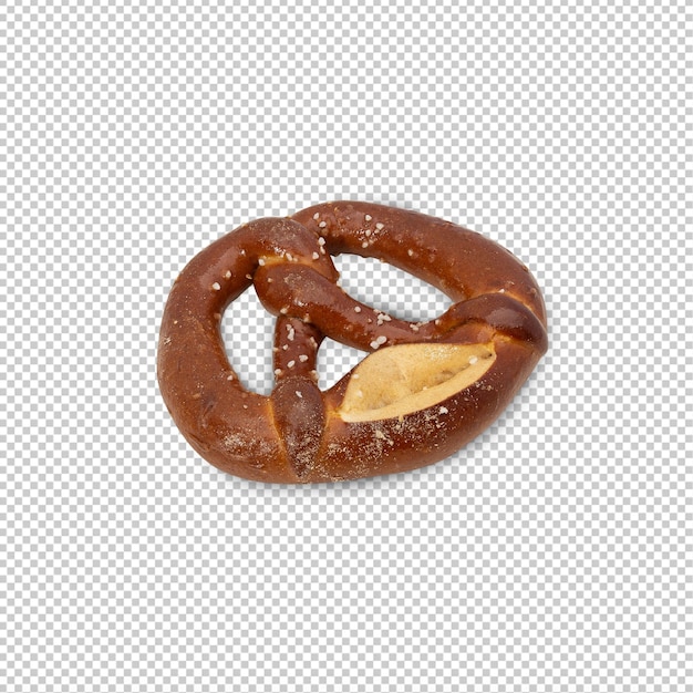 El archivo Psd de recorte de pretzels de Laugen