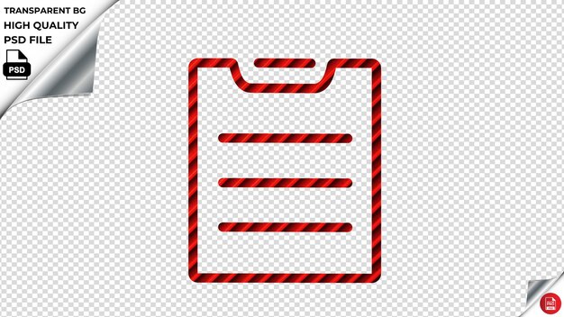 PSD el archivo r26 icono vectorial de azulejos de rayas rojas psd transparente
