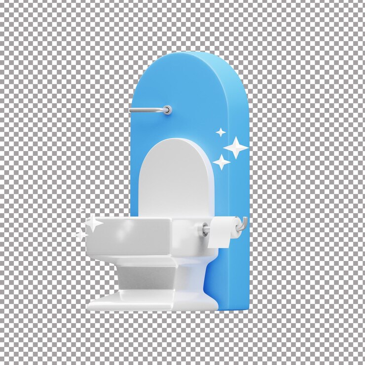 PSD un archivo renderizado del inodoro