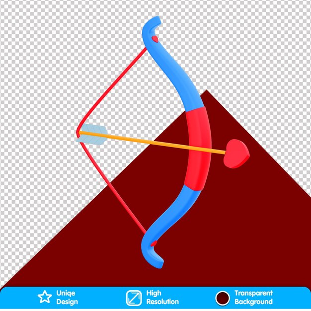 Arco 3D do Dia dos Namorados