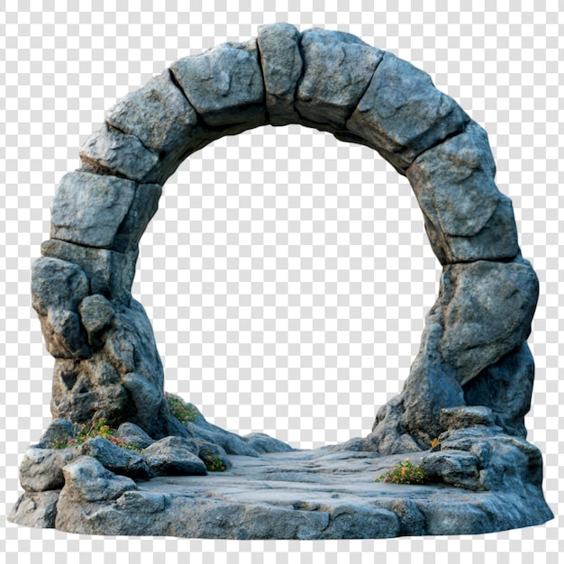 Arco di pietra Porta di formazione rocciosa naturale