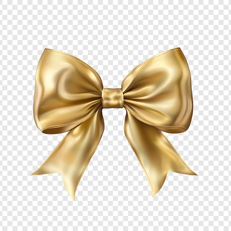 PSD arco dourado brilhante isolado em fundo transparente