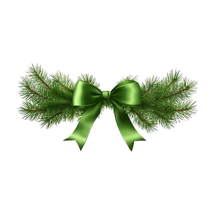 PSD un arco que tiene un arco en él que dice navidad