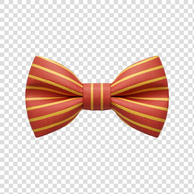 PSD arco vermelho e dourado sobre um fundo transparente