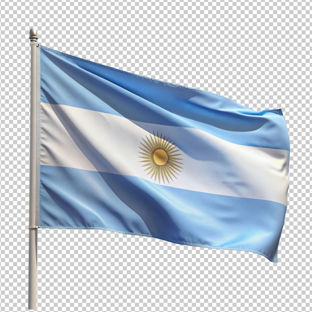 Argentinien auf transparentem hintergrund