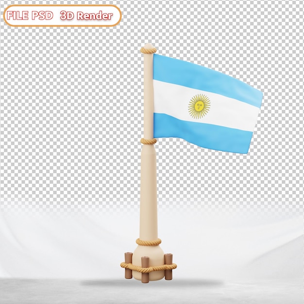 Argentinien-flagge