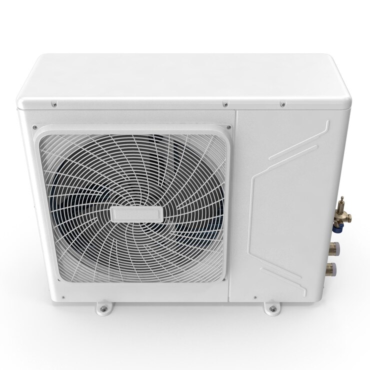PSD aria condizionata 3d rendered images moderna appliance graphics