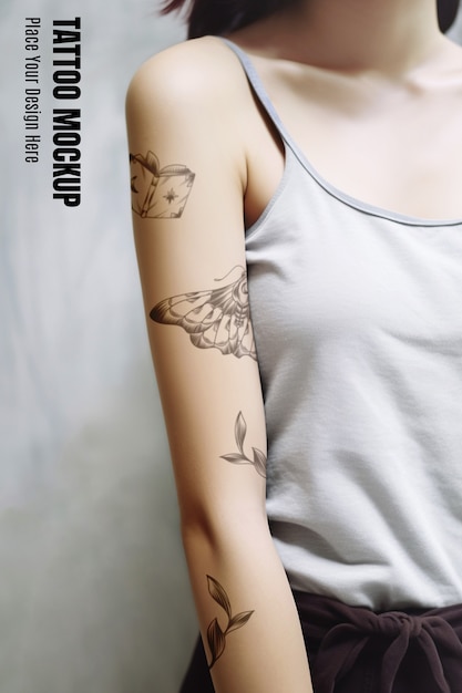 Arm-tattoo-mockup-design