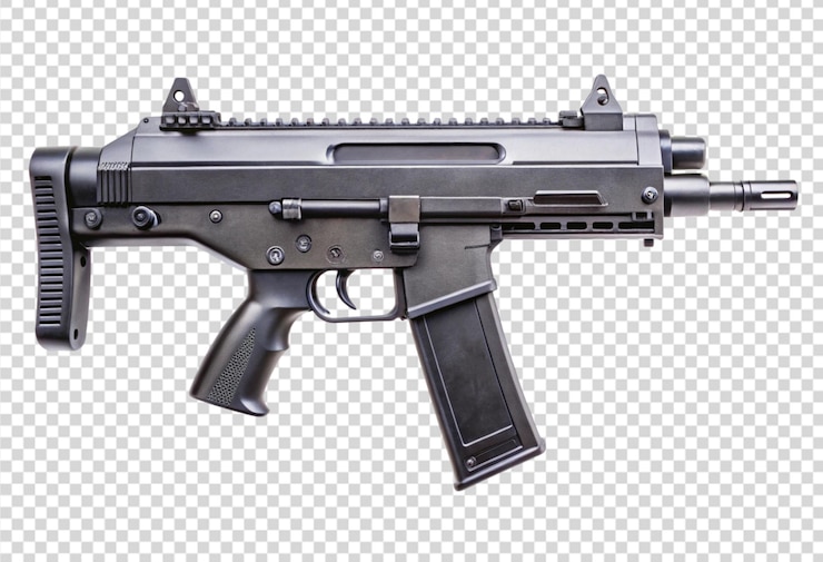 PSD un arma que tiene la luna en ella