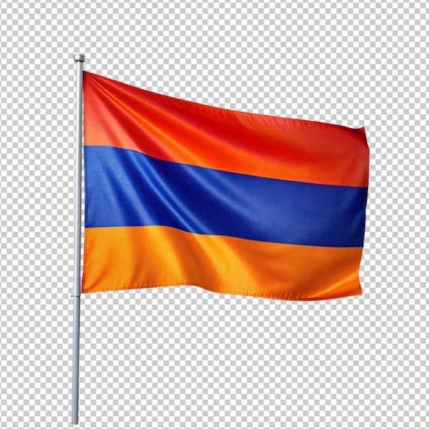 PSD armenia en un fondo transparente