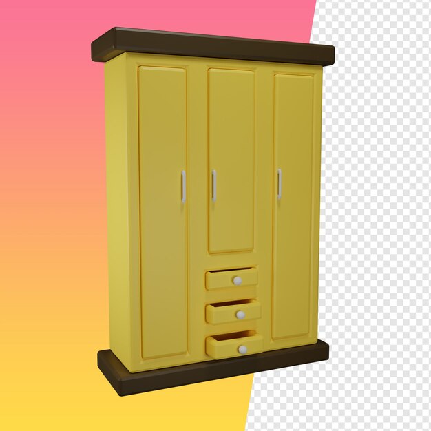 PSD armoire 3d