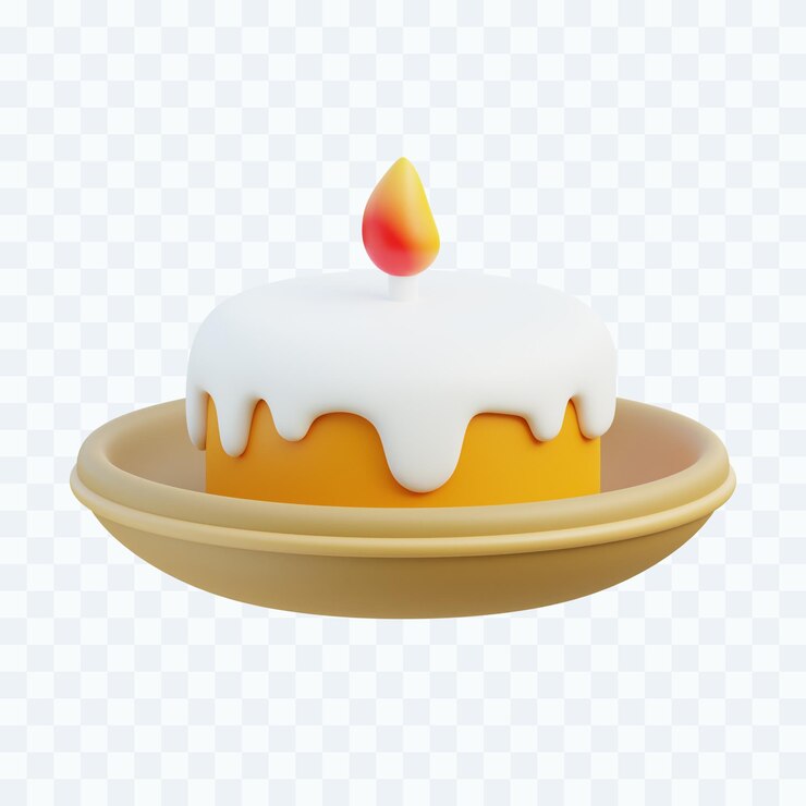 PSD aromatherapy candle 3d illustration