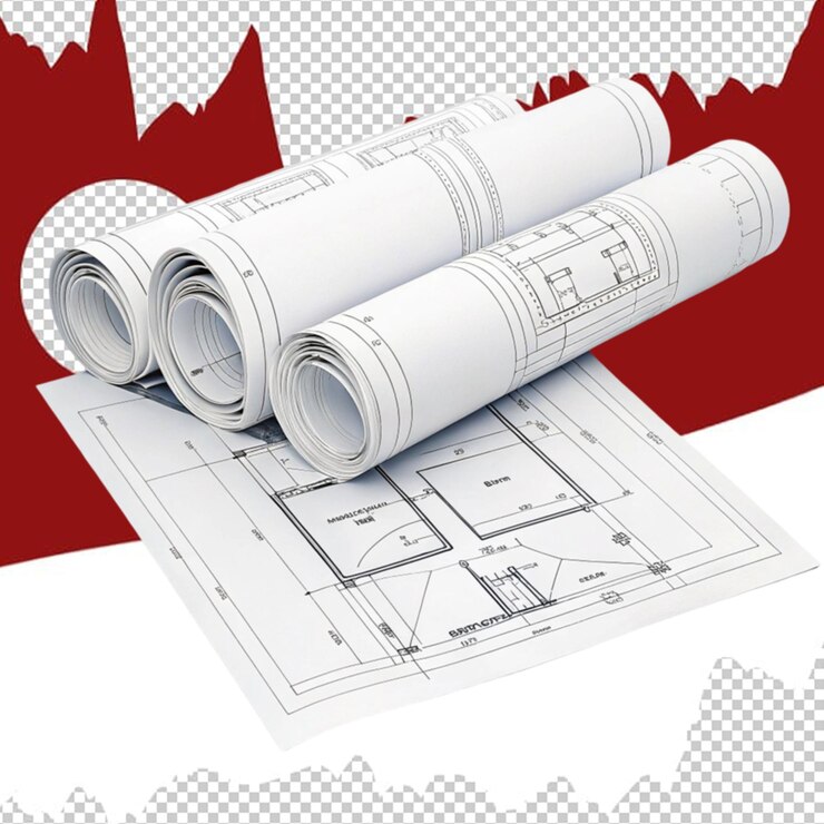 PSD arquitectura y planos de rolls