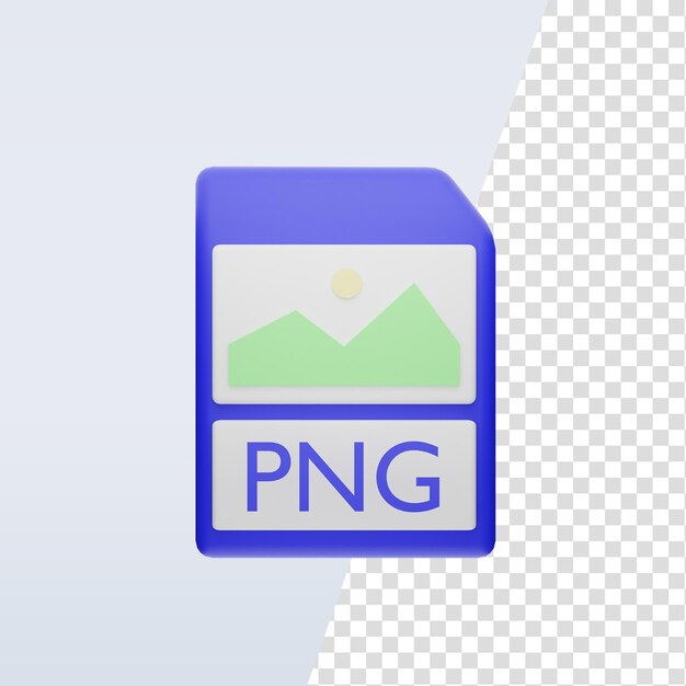 PSD arquivo de formato de ícone 3d