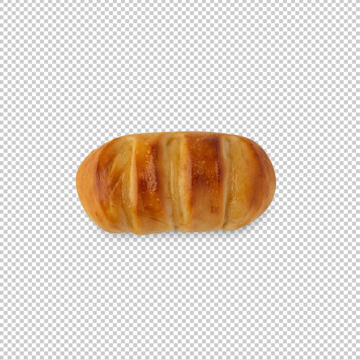PSD arquivo psd de corte de pão de salsicha