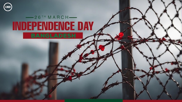 PSD arquivo psd dia da independência em bangladesh