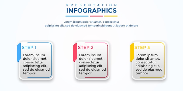 PSD arquivo psd editável de modelo infográfico de apresentação