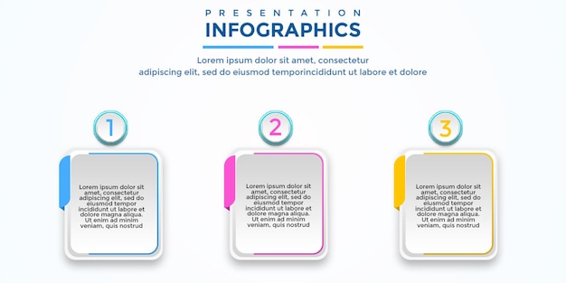 arquivo psd editável de modelo infográfico de apresentação