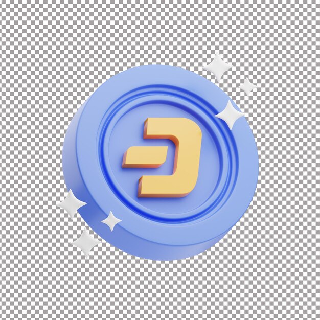 arquivo renderizado de moeda em 3D