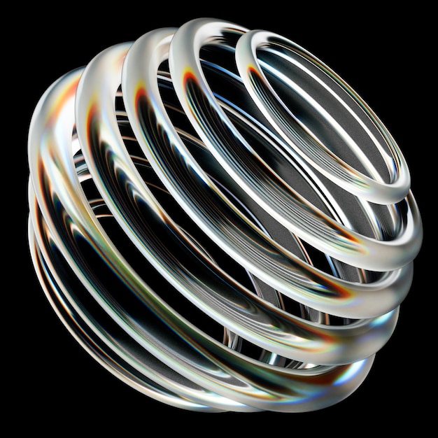 arrangement en cercle de verre
