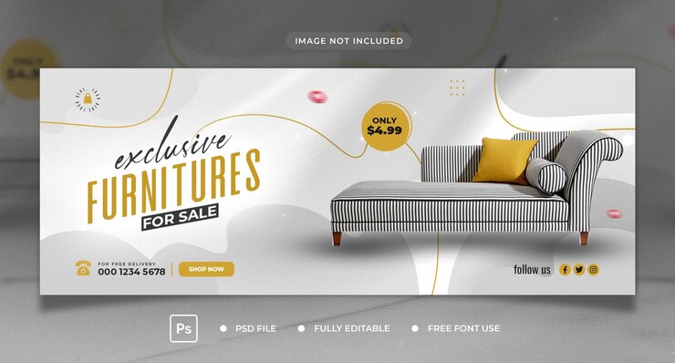 Arredamento moderno in vendita design banner