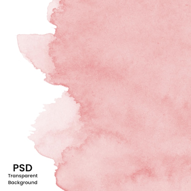 Arrière-plan à l'aquarelle rose