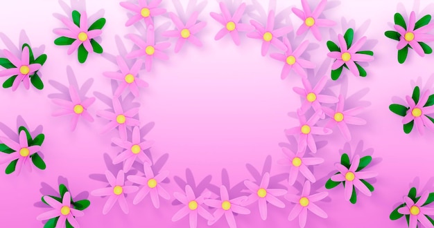 Arrière-plan de la fleur d'ail