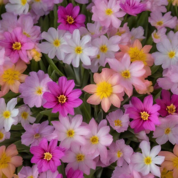 Arrière-plan De Fleurs De Printemps