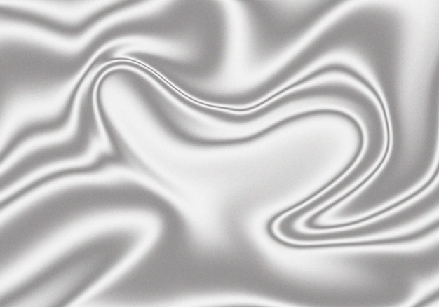Arrière-plan à gradient de marbre ondulé liquide argenté rétro flou avec une texture granuleuse de bruit liquide