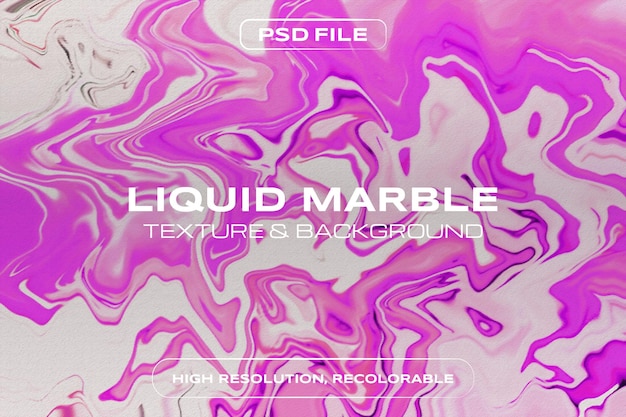 Arrière-plan en marbre liquide