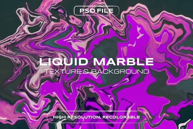 Arrière-plan en marbre liquide