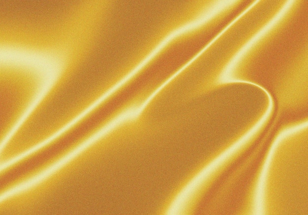 Arrière-plan de marbre ondulé à gradient de l'or liquide rétro flou avec une texture granuleuse de bruit liquide