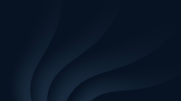 Arrière-plan moderne abstrait à gradient bleu foncé
