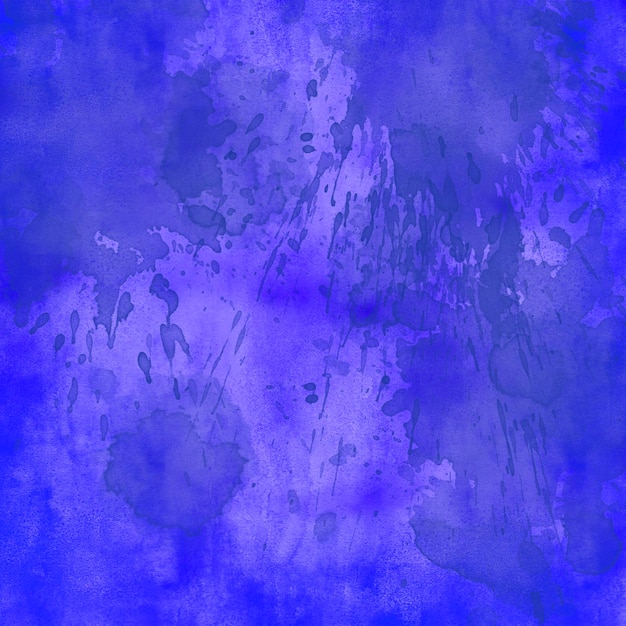 Arrière-plan à texture d'aquarelle bleue abstraite